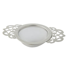 Gewürzhaus Lace Tea Strainer Silver