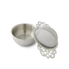 Gewürzhaus Lace Tea Strainer Silver
