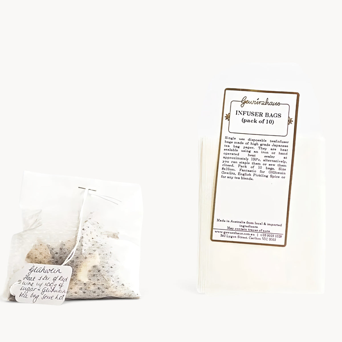 Gewürzhaus - Infuser Bags (10 Pack)