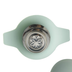 Gewürzhaus Tea Strainer Two Handle With Grey Lid