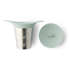 Gewürzhaus Tea Strainer Two Handle With Grey Lid