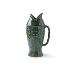 Gewurzhaus - Fish Ceramic Jug Green