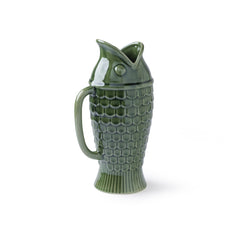 Gewurzhaus - Fish Ceramic Jug Green