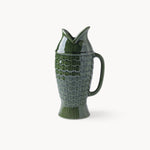 Gewürzhaus - Fish Ceramic Jug Green