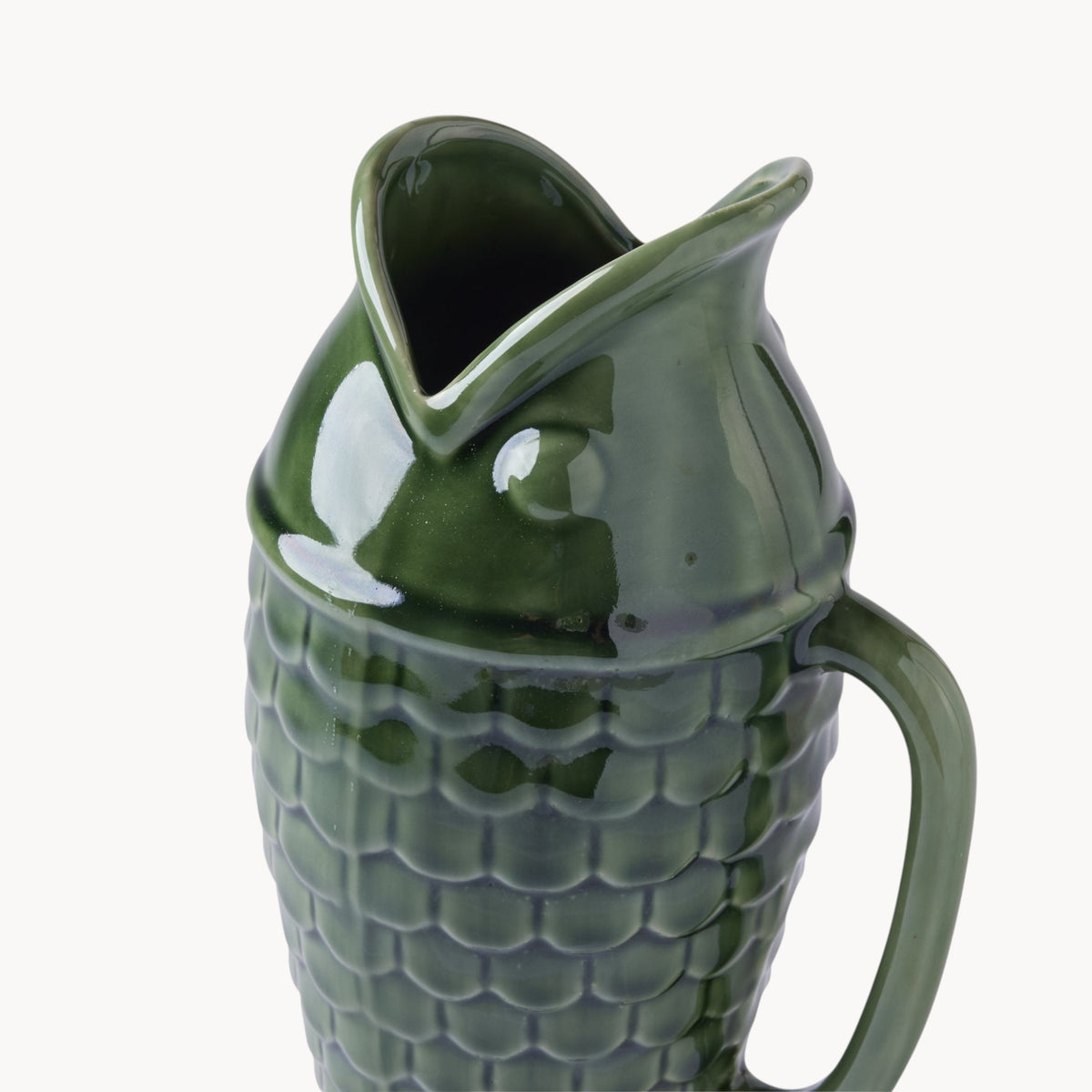 Gewürzhaus - Fish Ceramic Jug Green
