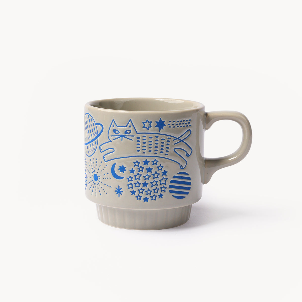 Night Sky Cat Mug