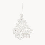 Gewürzhaus - Hanging Tree Ornament, Lace Tree