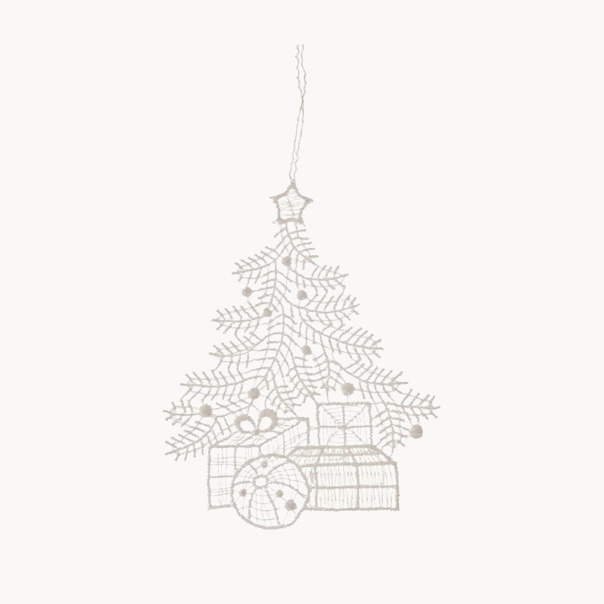Gewürzhaus - Hanging Tree Ornament, Lace Tree