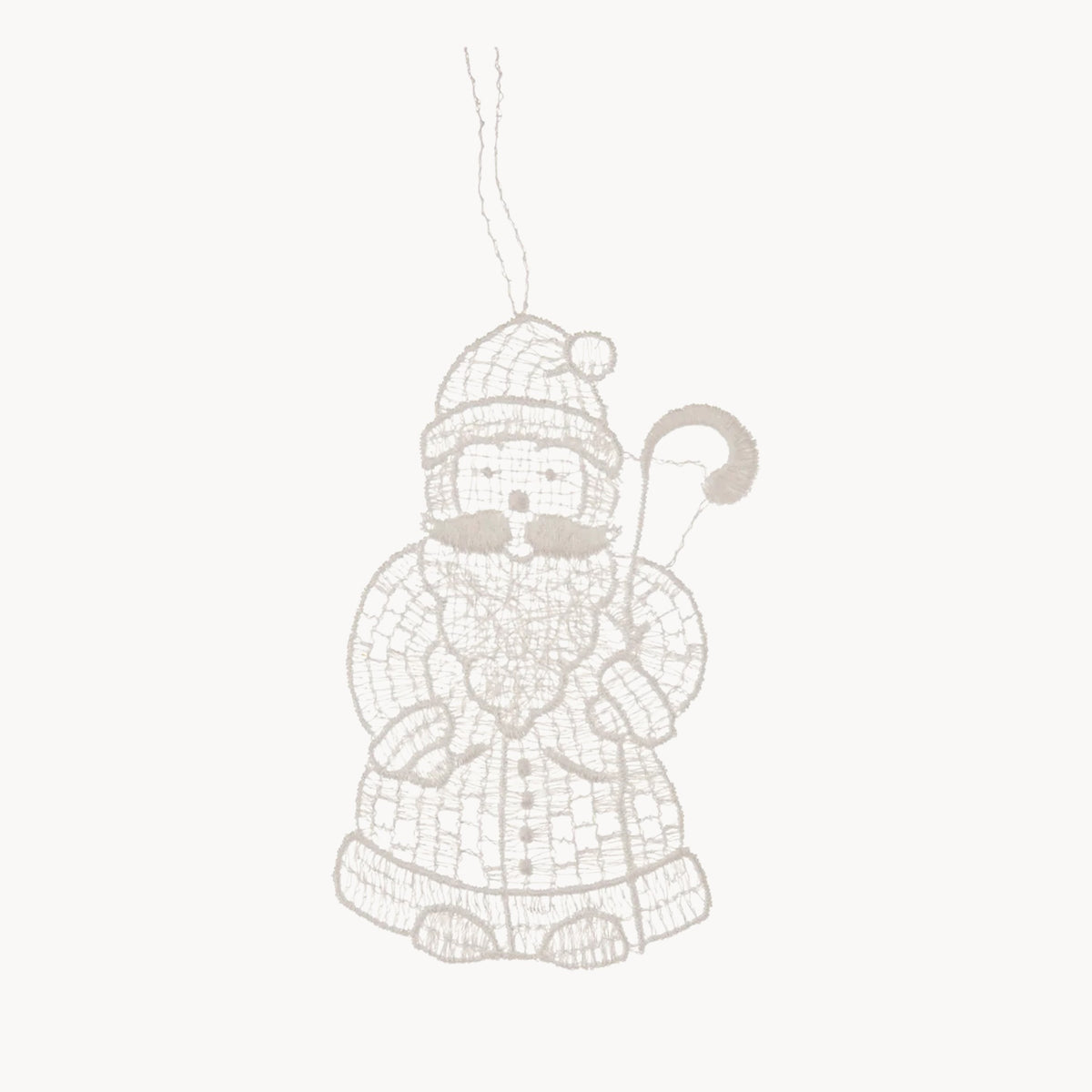 Gewürzhaus - Hanging Ornament, Lace, Santa