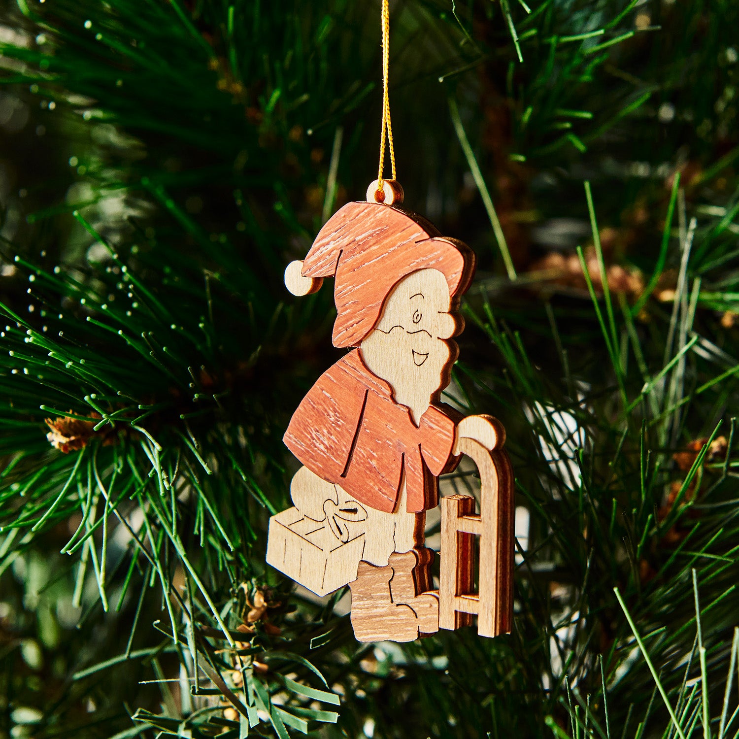 Hanging ornament, Santa Claus