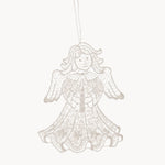 Gewürzhaus - Hanging Ornament, Lace, Angel with Candle