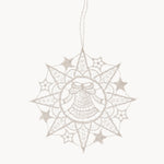 Gewürzhaus - Hanging Ornament, Lace, Star with Bell