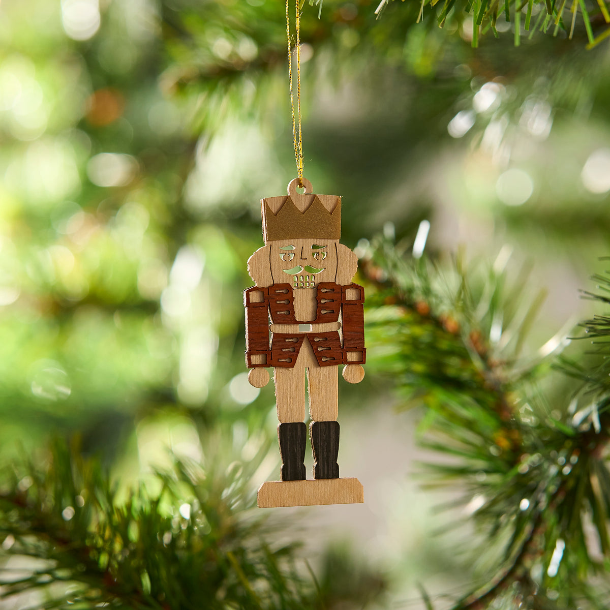 Gewürzhaus - Hanging Ornament, Nutcrackers, Smokermen & Horses, Colour Lasercut (Set of 6)