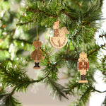 Gewürzhaus - Hanging Ornament, Nutcrackers, Smokermen & Horses, Colour Lasercut (Set of 6)