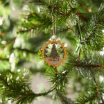 Gewürzhaus - Hanging Ornament, Tree in Ring, Colour Lasercut in a tree