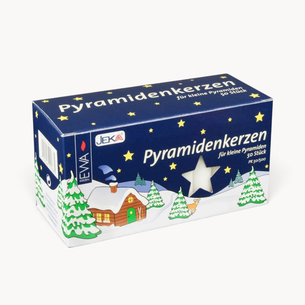 Gewürzhaus - Pyramid Candles, 14mm, White