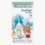 Gewürzhaus - Original Ore Mountain Incense Cones - Forest Scent (24 Pack)