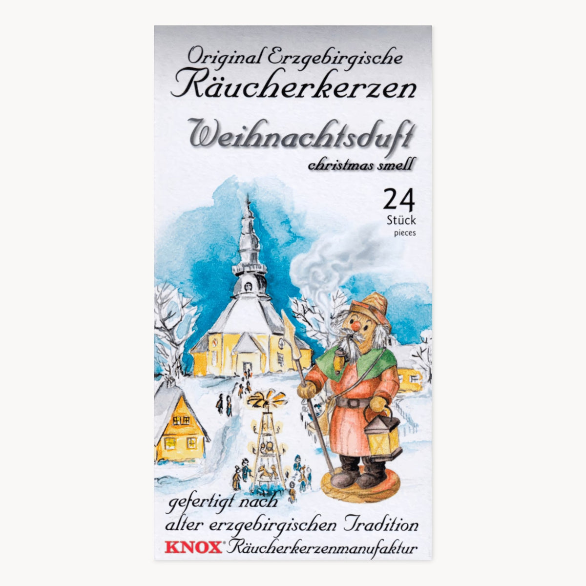 Gewürzhaus - Original Ore Mountain Incense Cones - Christmas Scent (24 Pack)