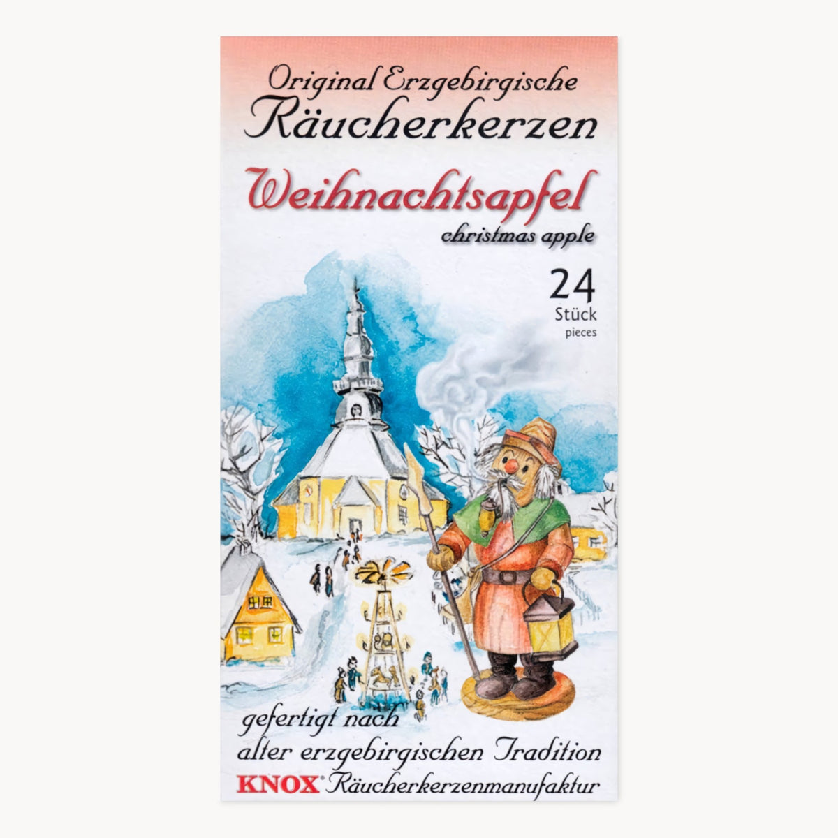 Gewürzhaus - Original Ore Mountain Incense Cones - Apple (24 Pack)