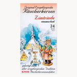 Gewürzhaus - Original Ore Mountain Incense Cones - Cinnamon Bark (24 Pack)