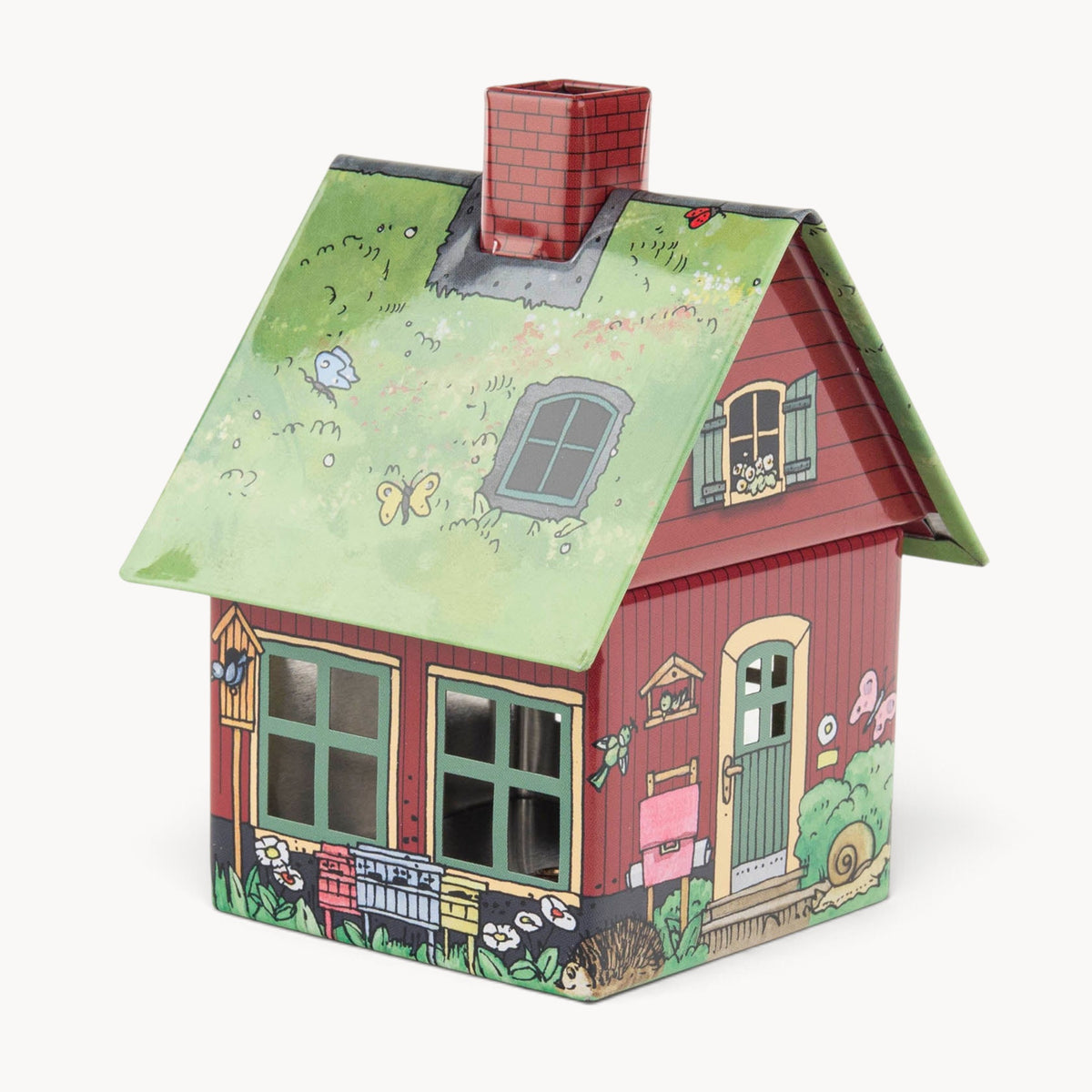 Gewürzhaus - Smoker, Tin House, Pippi Longstocking House, Red