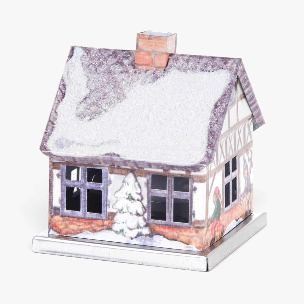 Gewürzhaus - Smoker, Tin House, Snow Covered House, White