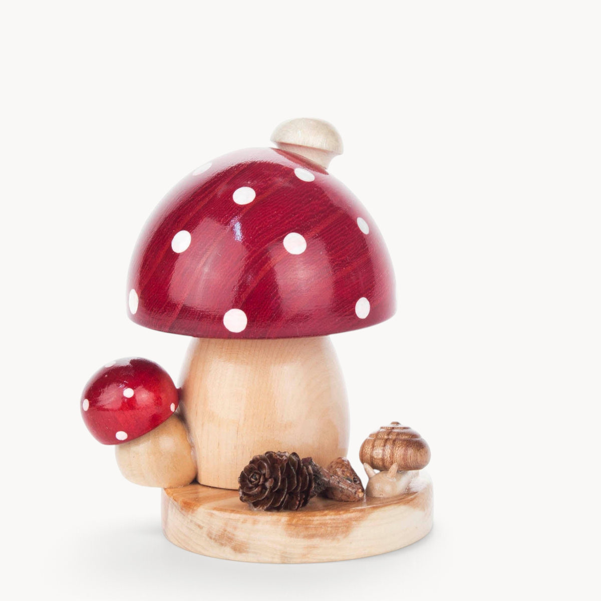 Gewürzhaus - Smoker, Mushroom, Red with White Dots