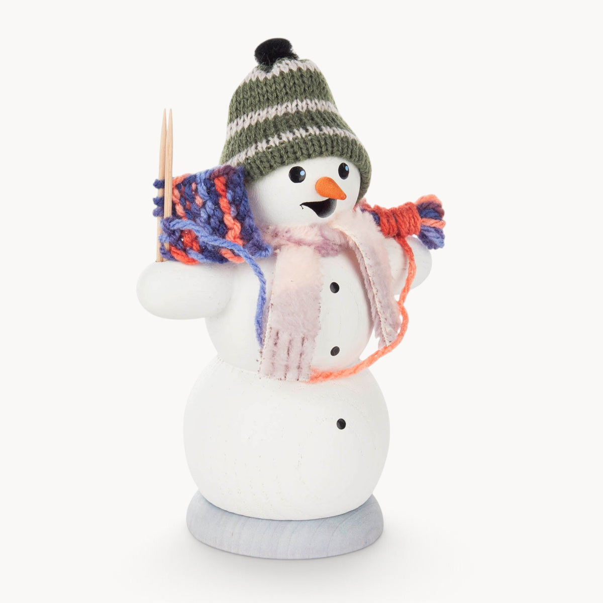 Gewürzhaus - Smoker, Snowman with Knitting
