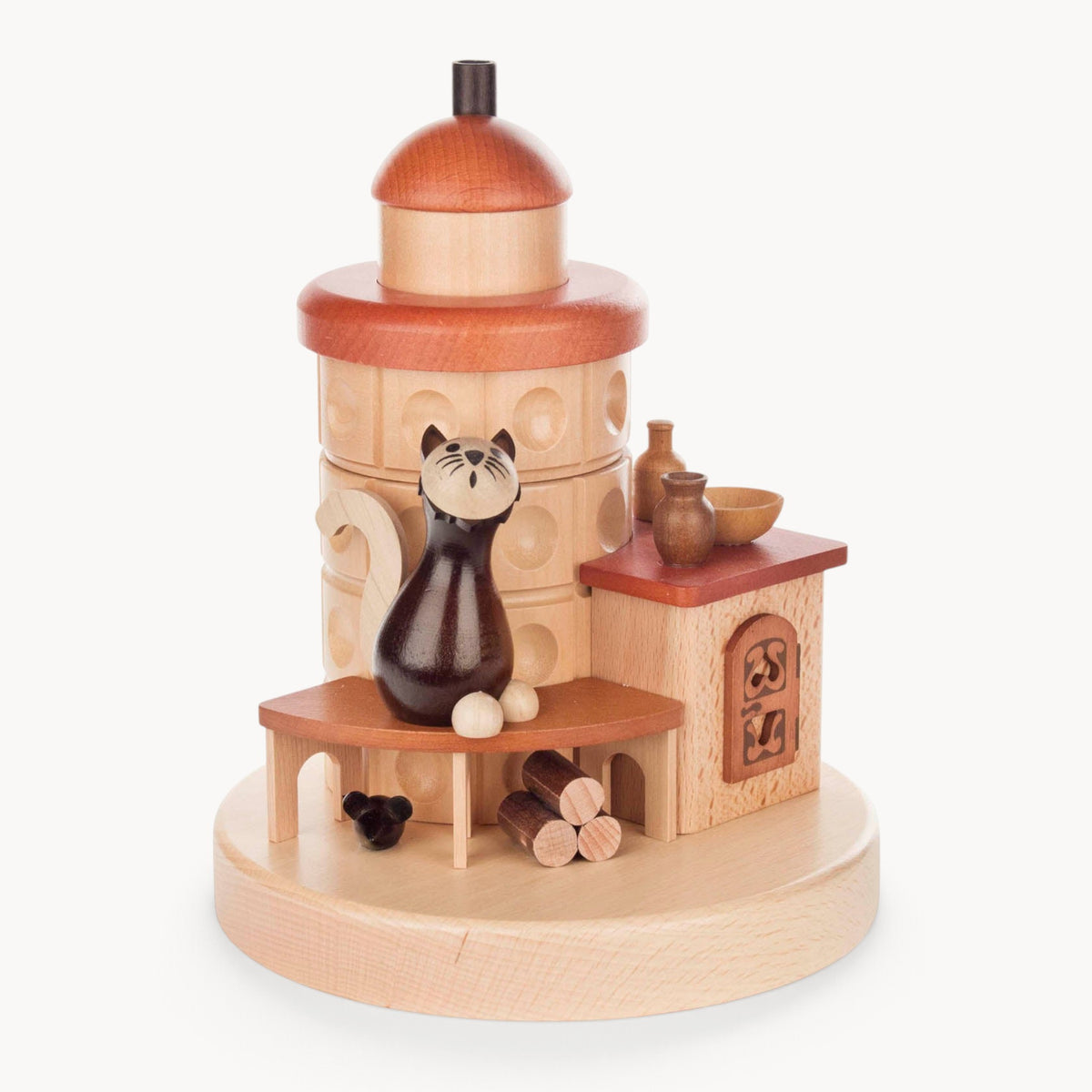 Gewürzhaus - Smoker, Fireplace with Cat