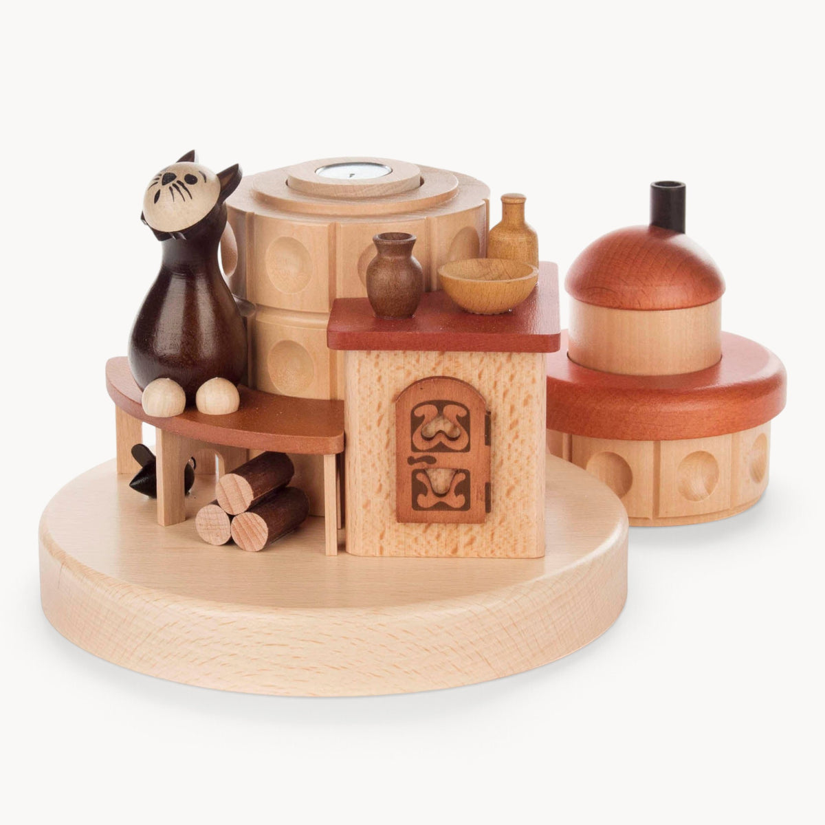 Gewürzhaus - Smoker, Fireplace with Cat