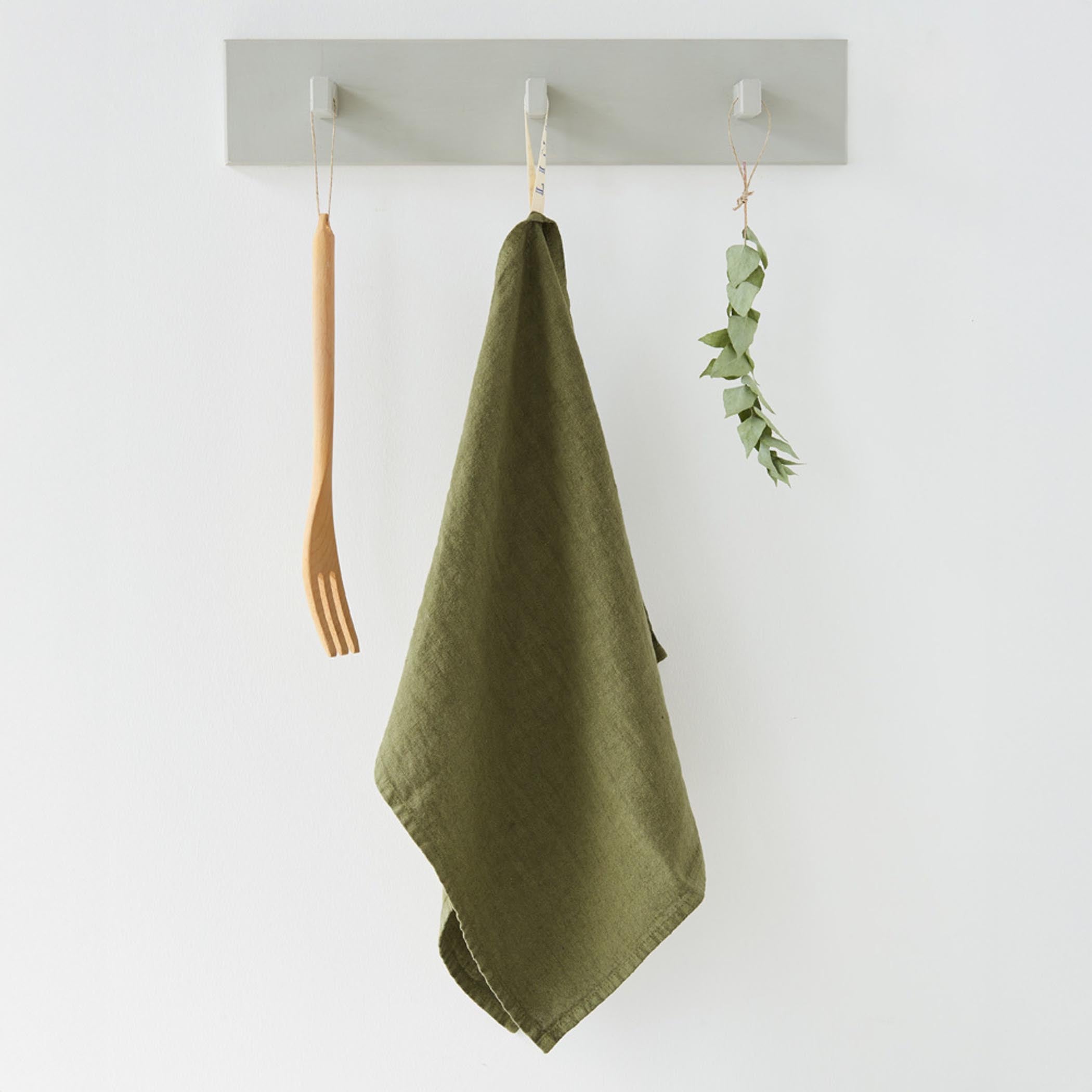 Gewürzhaus - Linen Tea Towel - Martini Olive