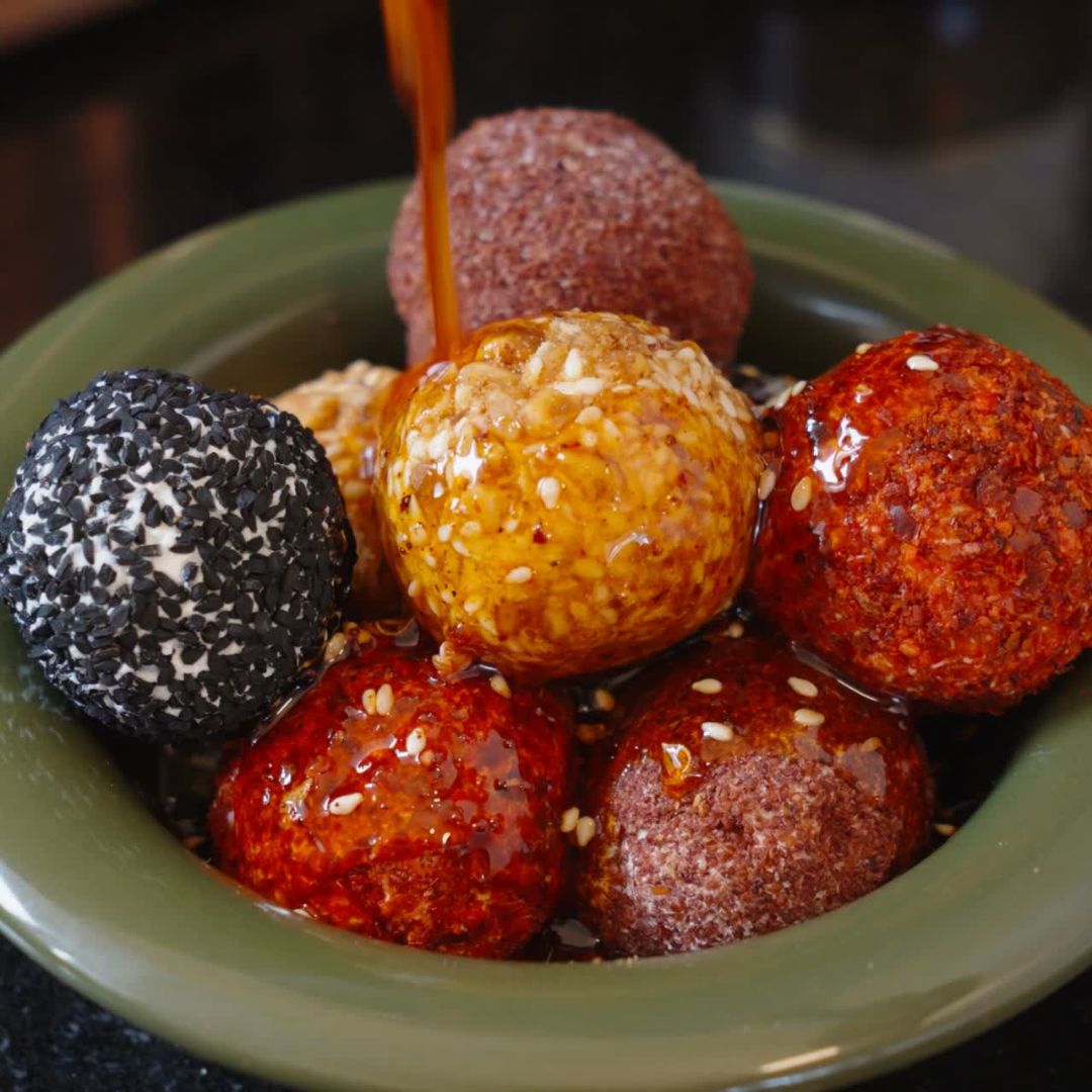 Egyptian Dukkah Labneh Balls