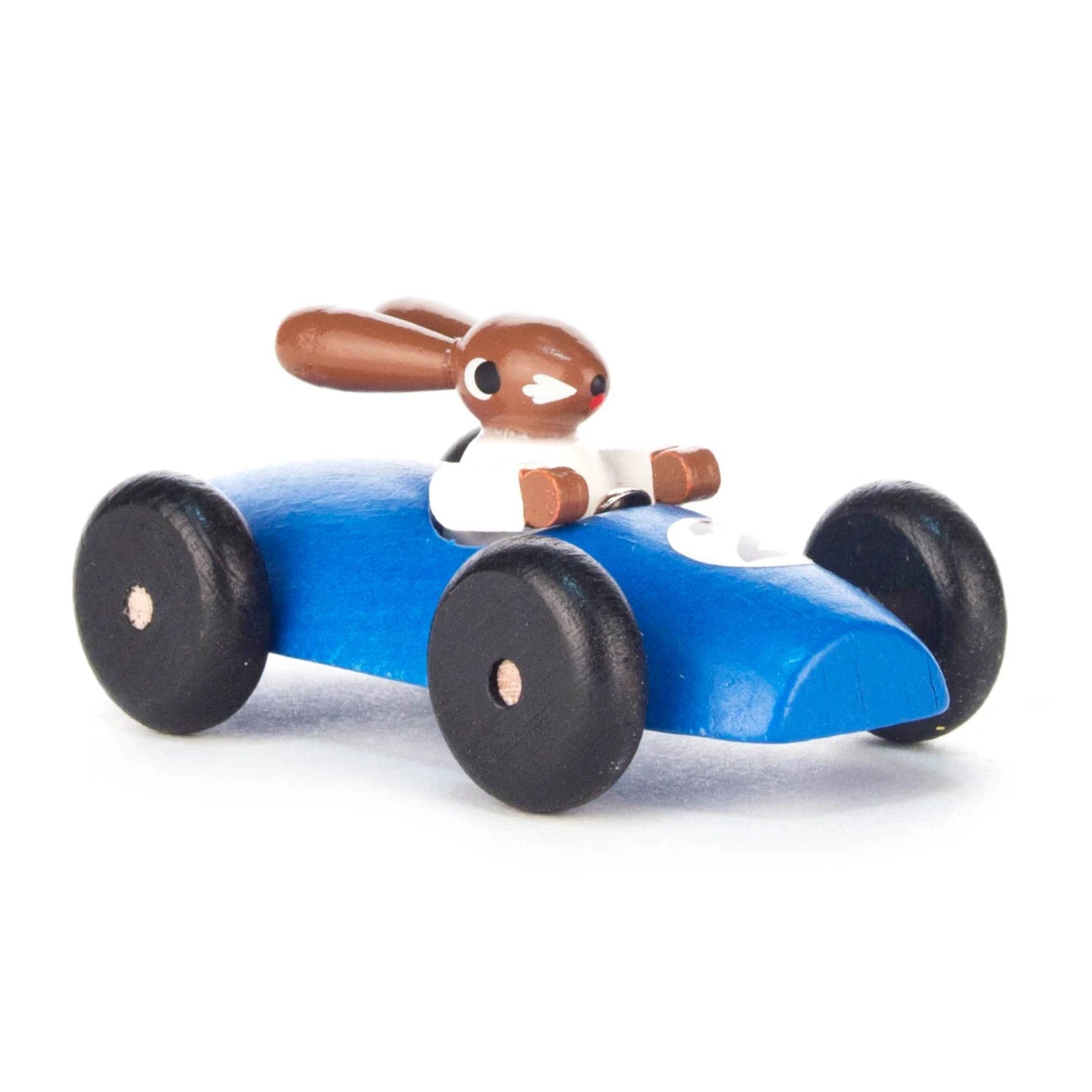 Gewürzhaus - Easter Figure - Rabbit Driving Car (Blue)