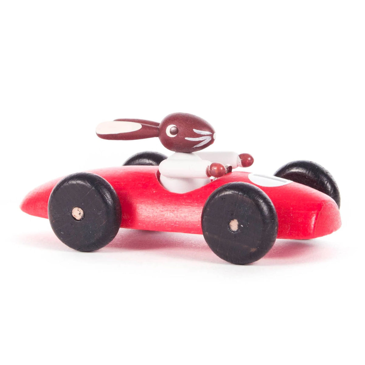 Gewürzhaus - Easter Figure - Rabbit Driving Car (Red)