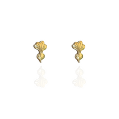 Radish Stud Earring 18K Gold Plated