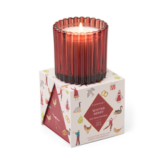 Gewürzhaus - Candle, Glass in Gift Box Winter Berry - Burgundy