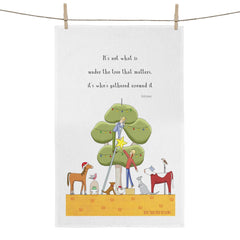 Around the Tree Tea Towel