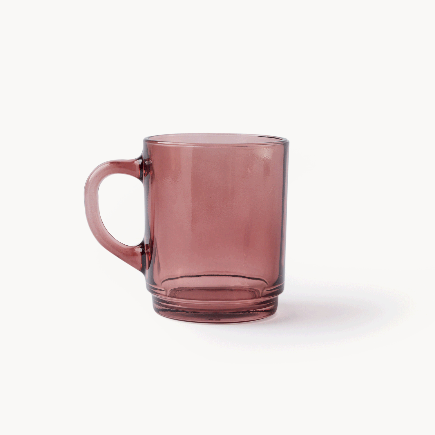 Rose Glass Mug