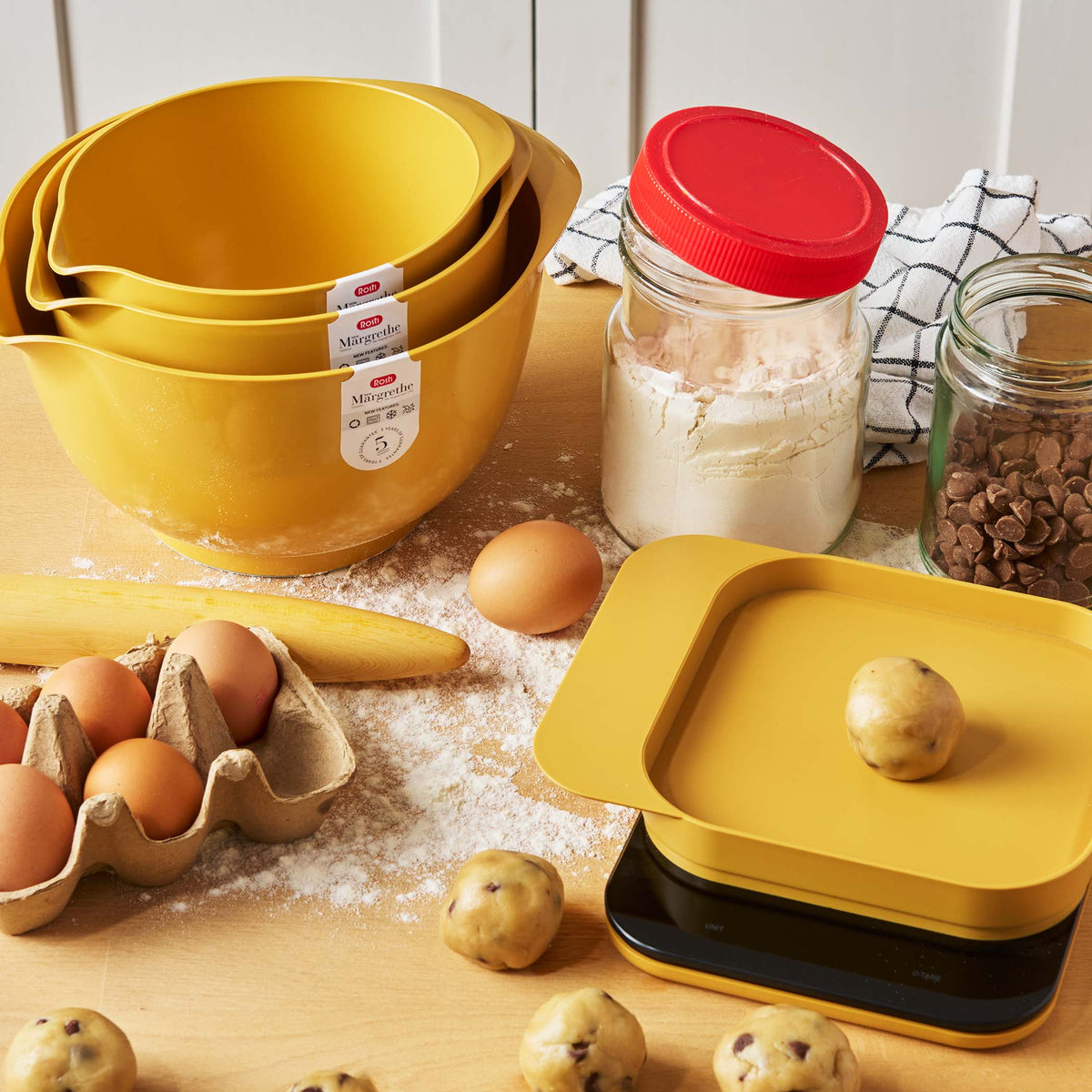 Gewürzhaus - Rosti Margrethe Bowl Sets and Mensura Kitchen Scales