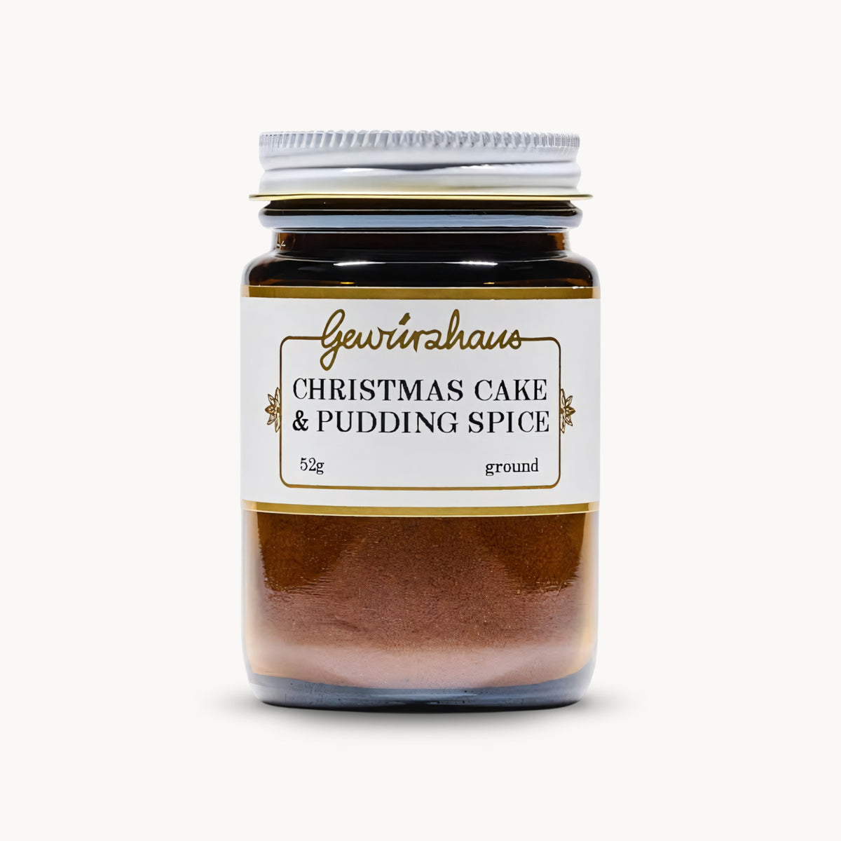 Gewürzhaus - Christmas Cake and Pudding Spice ME Jar Closed