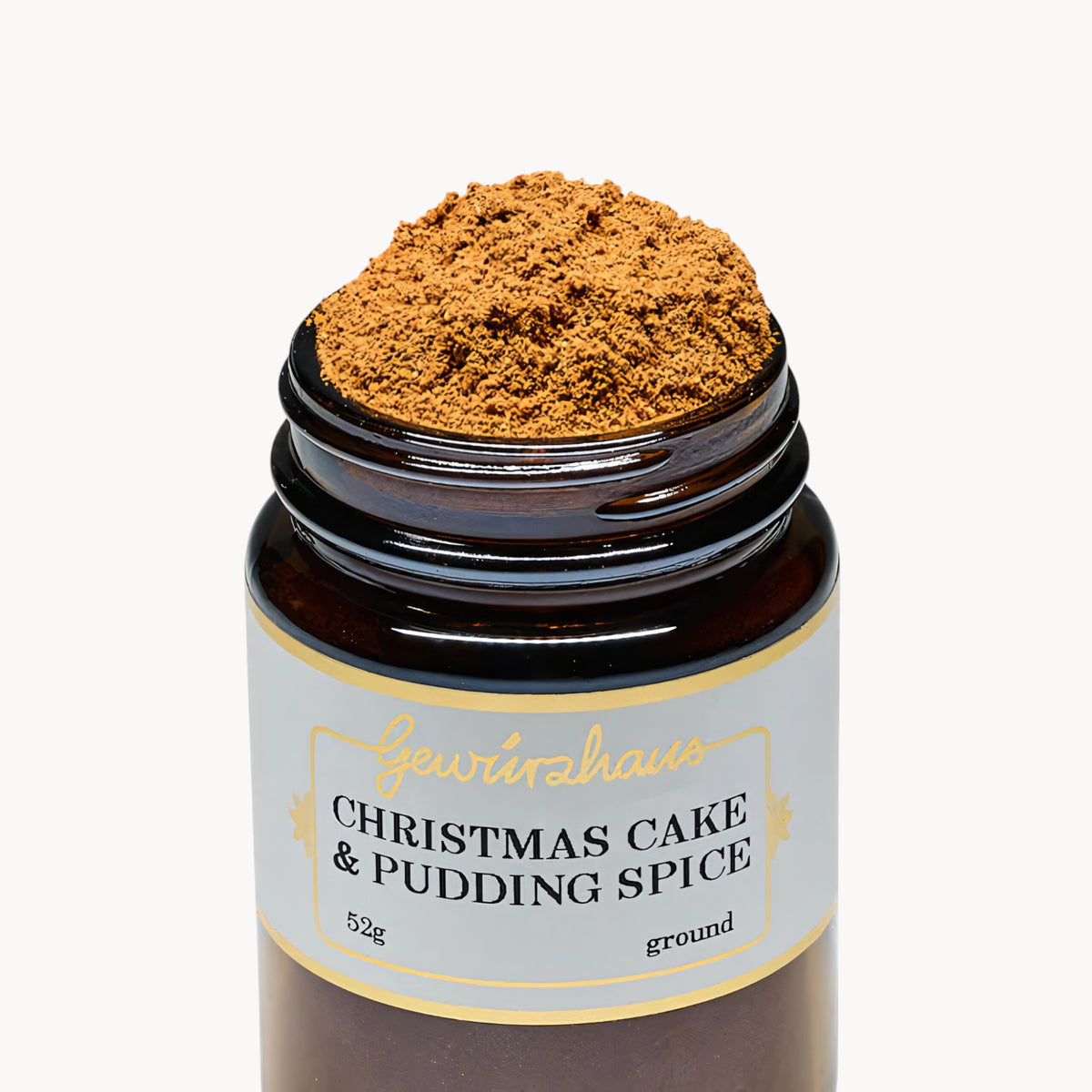 Gewürzhaus - Christmas Cake and Pudding Spice ME Jar Open