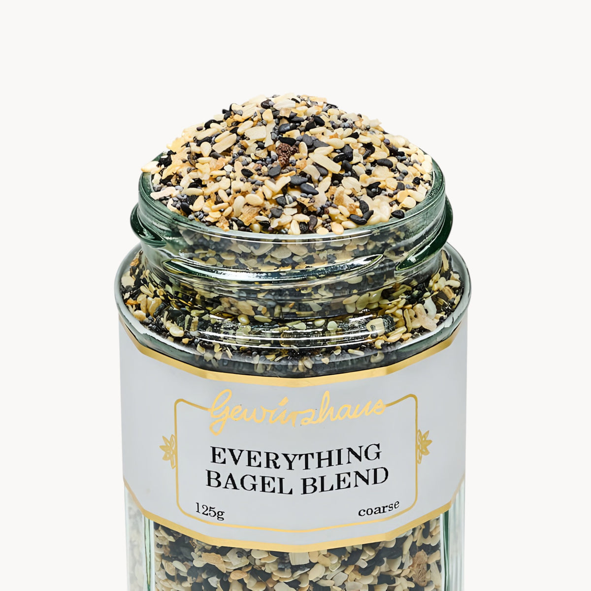 Gewürzhaus - Everything Bagel Blend LG Jar Open