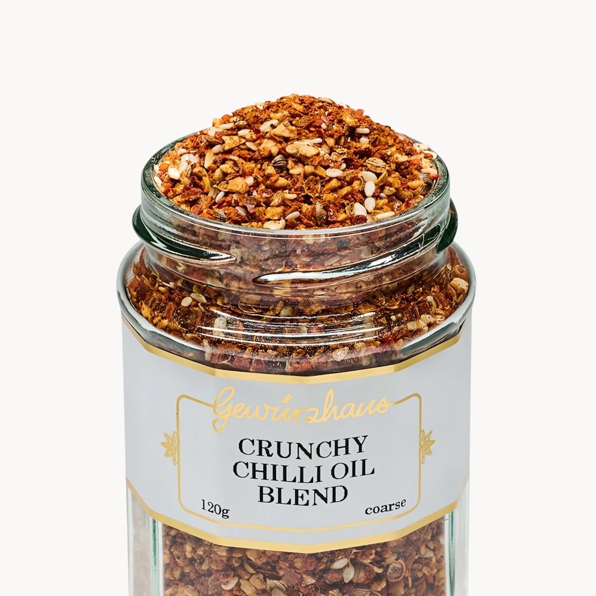 Gewürzhaus - Crunchy Chilli Oil Blend ME Jar Open