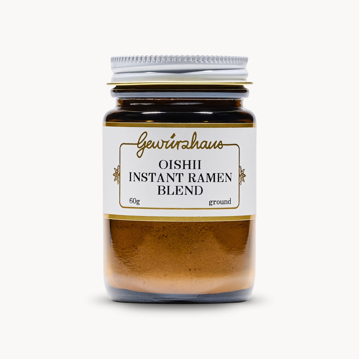 Gewürzhaus - Oishii Instant Ramen Blend Jar Closed