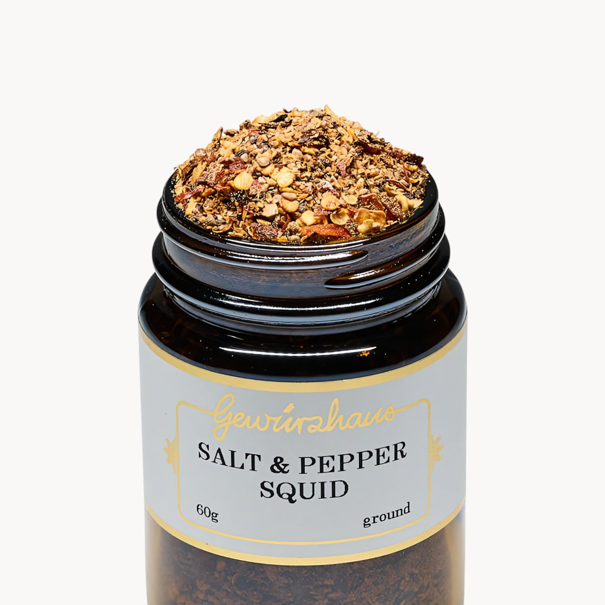 Gewürzhaus - Salt and Pepper Squid ME Jar Open