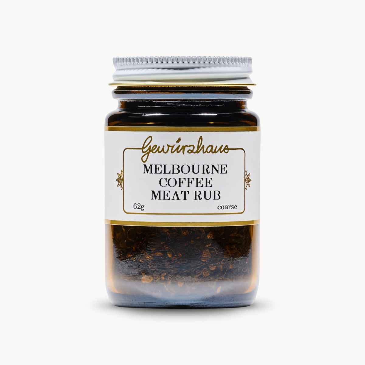 Gewürzhaus - Melbourne Coffee Meat Rub Jar Closed
