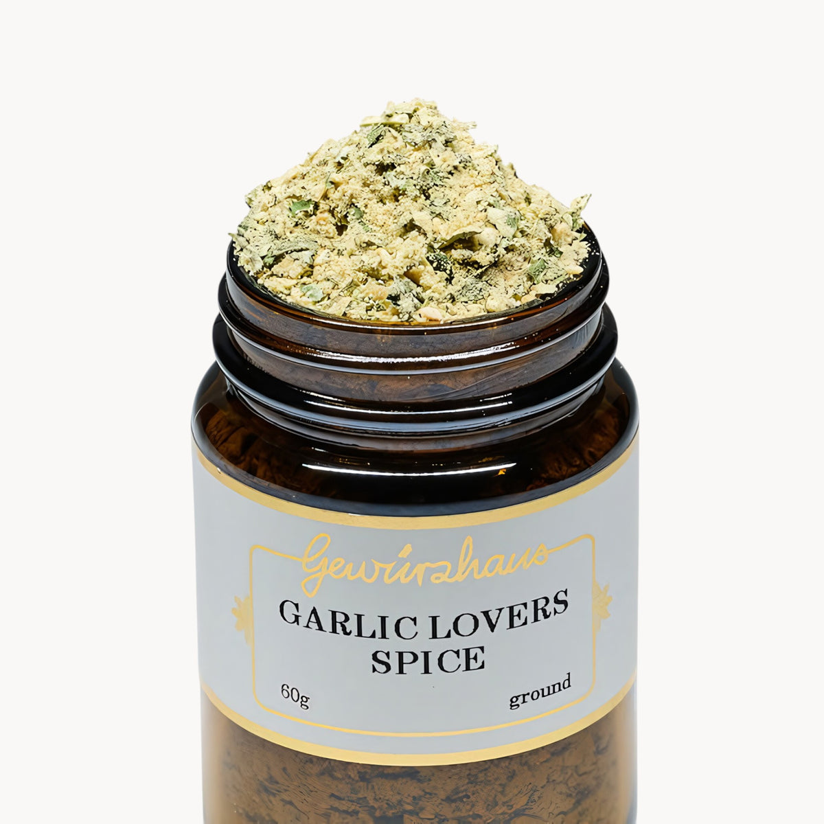Gewürzhaus - Garlic Lovers Spice ME Jar Open