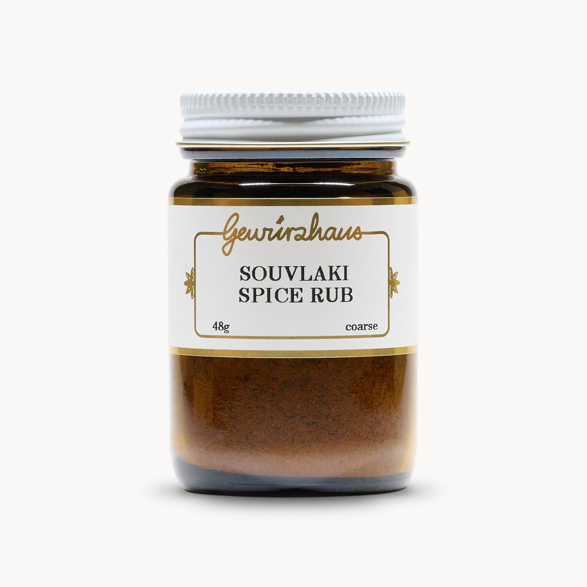Gewürzhaus - Souvlaki Spice Rub ME Jar Closed