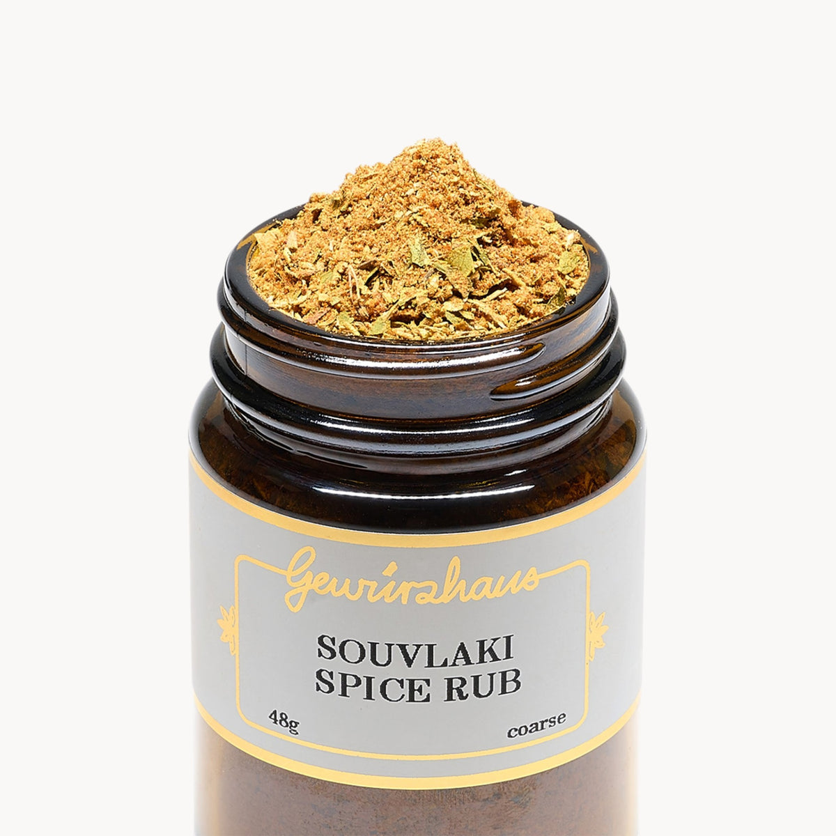 Gewürzhaus - Souvlaki Spice Rub ME Jar Open