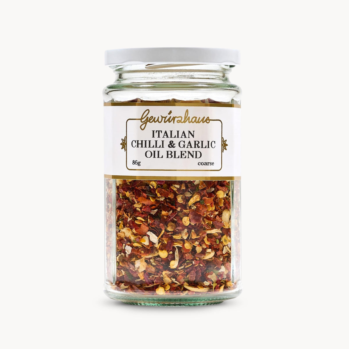 Gewürzhaus - Italian Chilli & Garlic Oil Blend ME Jar Closed